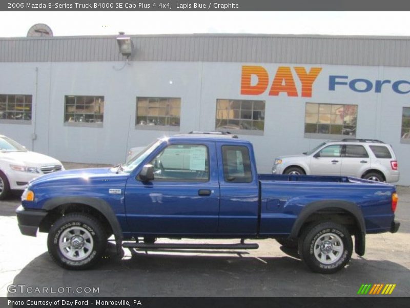 Lapis Blue / Graphite 2006 Mazda B-Series Truck B4000 SE Cab Plus 4 4x4