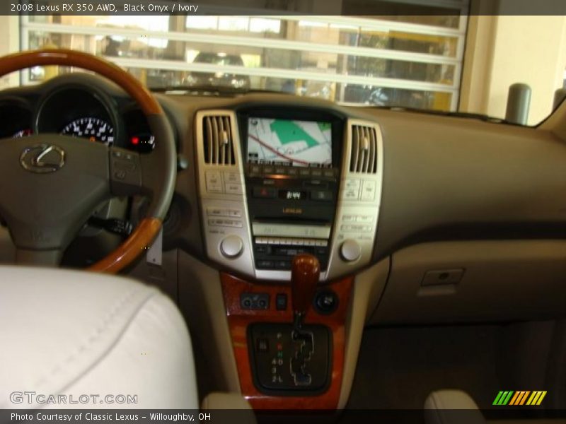 Black Onyx / Ivory 2008 Lexus RX 350 AWD