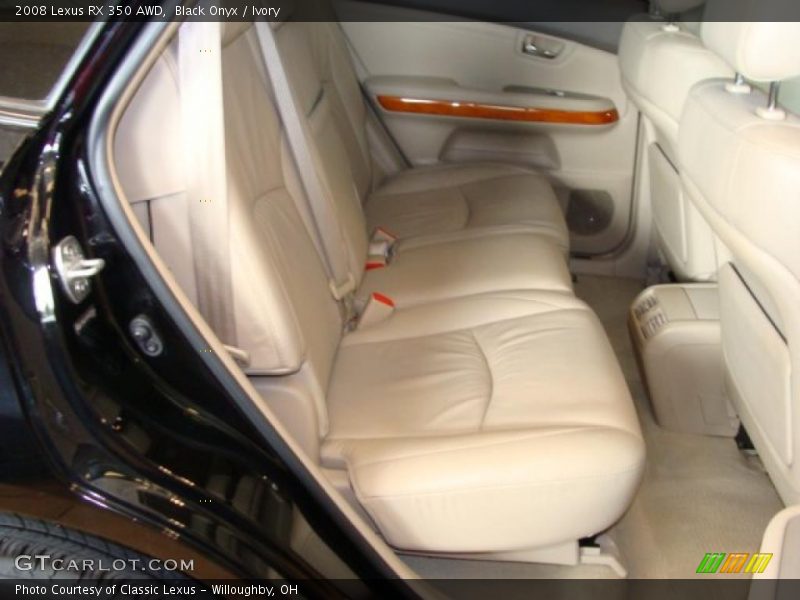 Black Onyx / Ivory 2008 Lexus RX 350 AWD