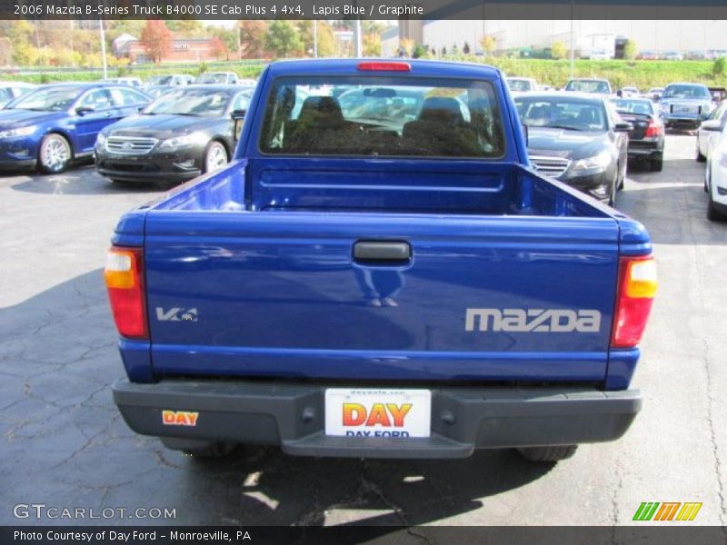 Lapis Blue / Graphite 2006 Mazda B-Series Truck B4000 SE Cab Plus 4 4x4