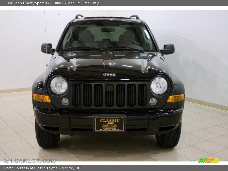 Black / Medium Slate Gray 2006 Jeep Liberty Sport 4x4