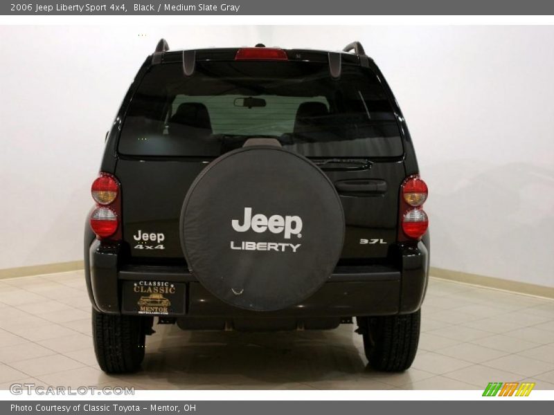 Black / Medium Slate Gray 2006 Jeep Liberty Sport 4x4