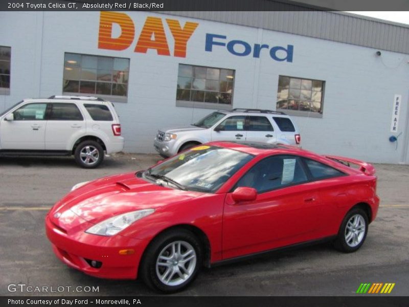 Absolutely Red / Black/Red 2004 Toyota Celica GT
