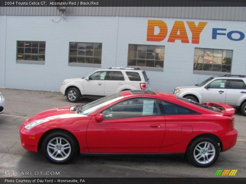 Absolutely Red / Black/Red 2004 Toyota Celica GT