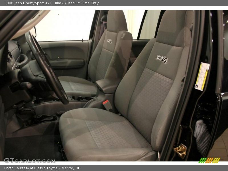 Black / Medium Slate Gray 2006 Jeep Liberty Sport 4x4