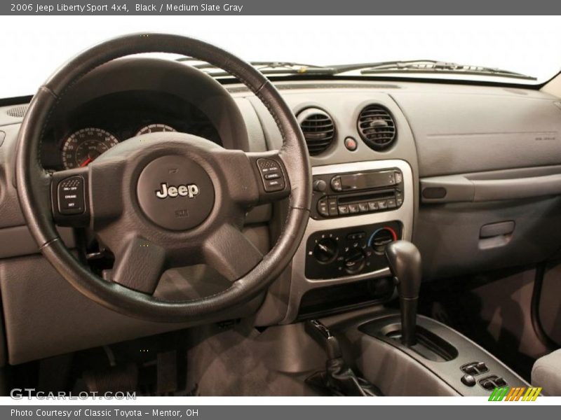 Black / Medium Slate Gray 2006 Jeep Liberty Sport 4x4