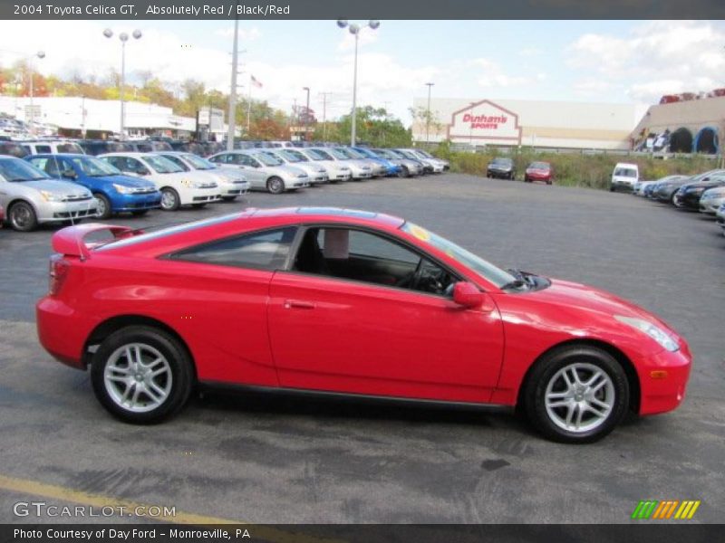 Absolutely Red / Black/Red 2004 Toyota Celica GT