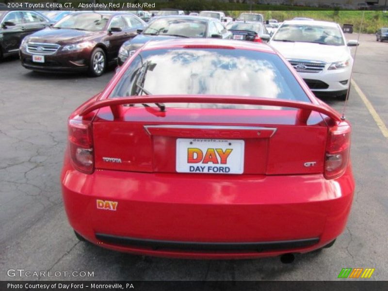 Absolutely Red / Black/Red 2004 Toyota Celica GT