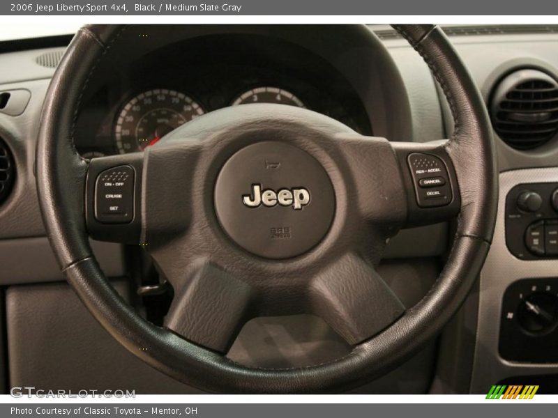 Black / Medium Slate Gray 2006 Jeep Liberty Sport 4x4
