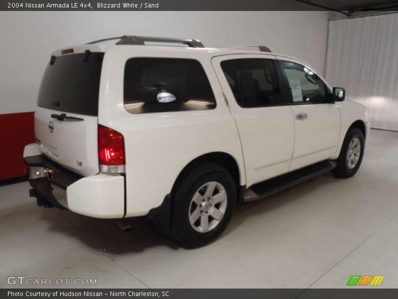 Blizzard White / Sand 2004 Nissan Armada LE 4x4