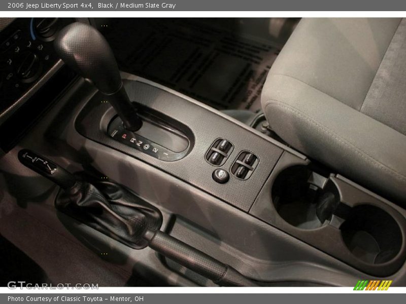 Black / Medium Slate Gray 2006 Jeep Liberty Sport 4x4