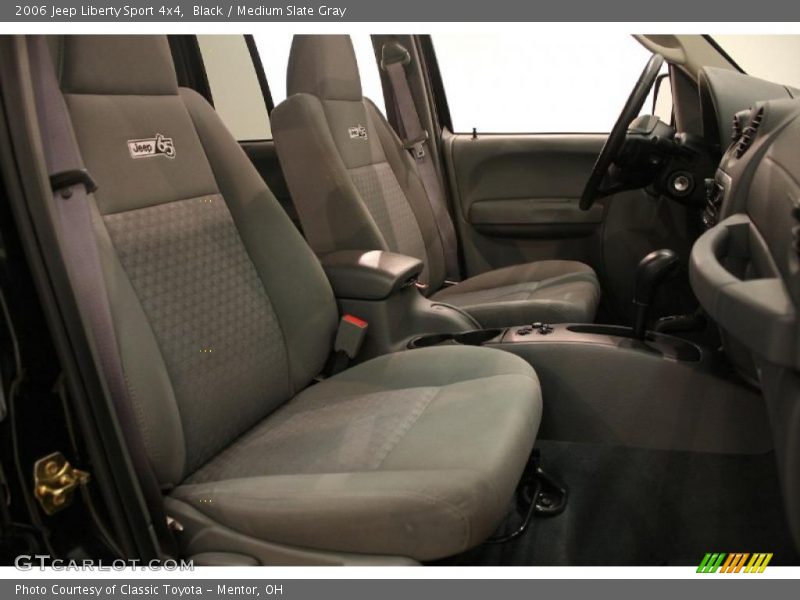 Black / Medium Slate Gray 2006 Jeep Liberty Sport 4x4