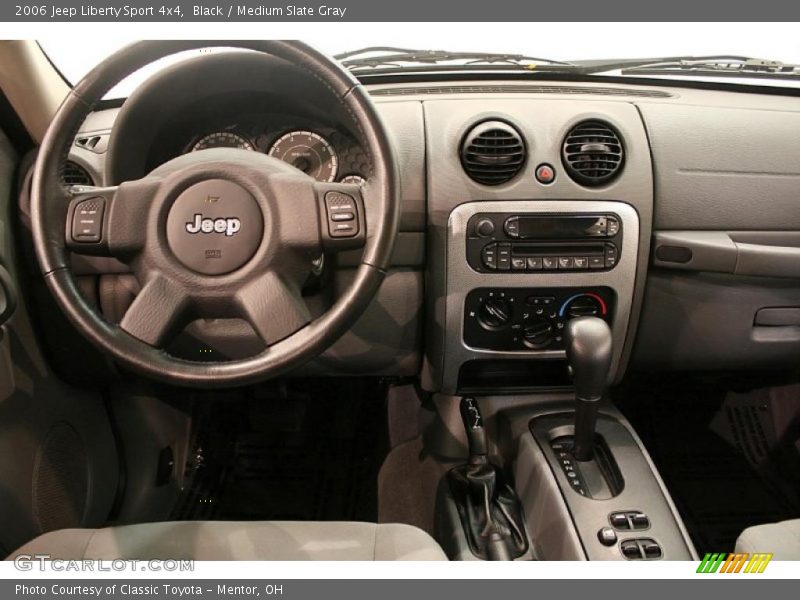 Black / Medium Slate Gray 2006 Jeep Liberty Sport 4x4