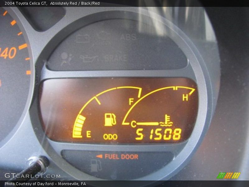 Absolutely Red / Black/Red 2004 Toyota Celica GT