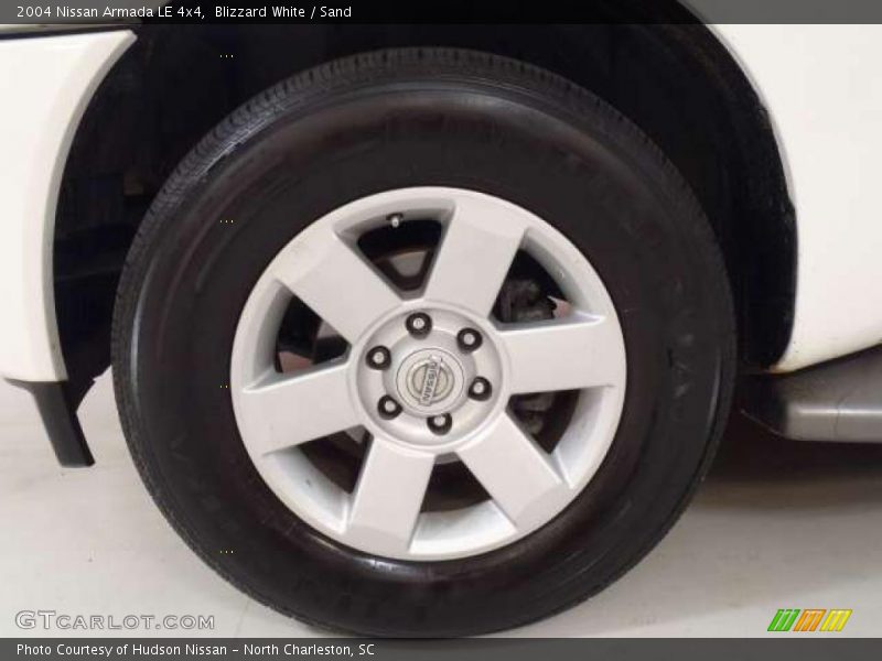 Blizzard White / Sand 2004 Nissan Armada LE 4x4