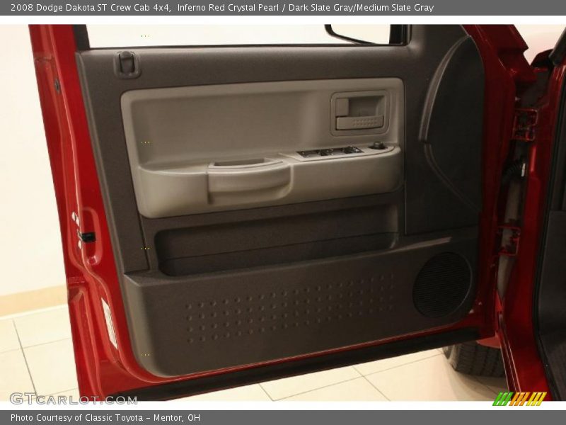 Inferno Red Crystal Pearl / Dark Slate Gray/Medium Slate Gray 2008 Dodge Dakota ST Crew Cab 4x4