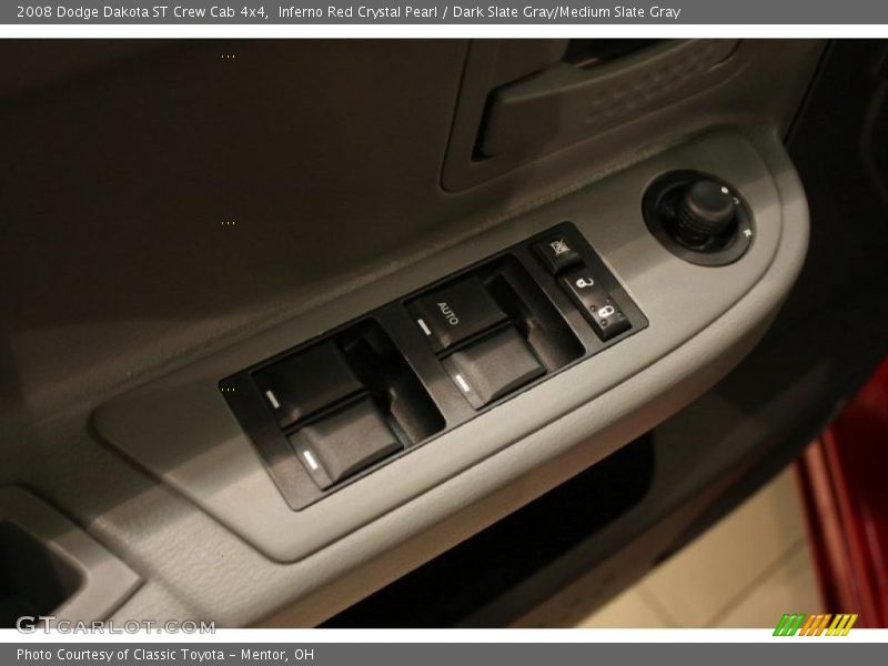 Inferno Red Crystal Pearl / Dark Slate Gray/Medium Slate Gray 2008 Dodge Dakota ST Crew Cab 4x4