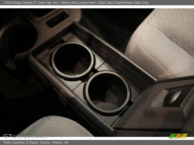 Inferno Red Crystal Pearl / Dark Slate Gray/Medium Slate Gray 2008 Dodge Dakota ST Crew Cab 4x4