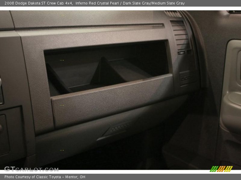 Inferno Red Crystal Pearl / Dark Slate Gray/Medium Slate Gray 2008 Dodge Dakota ST Crew Cab 4x4