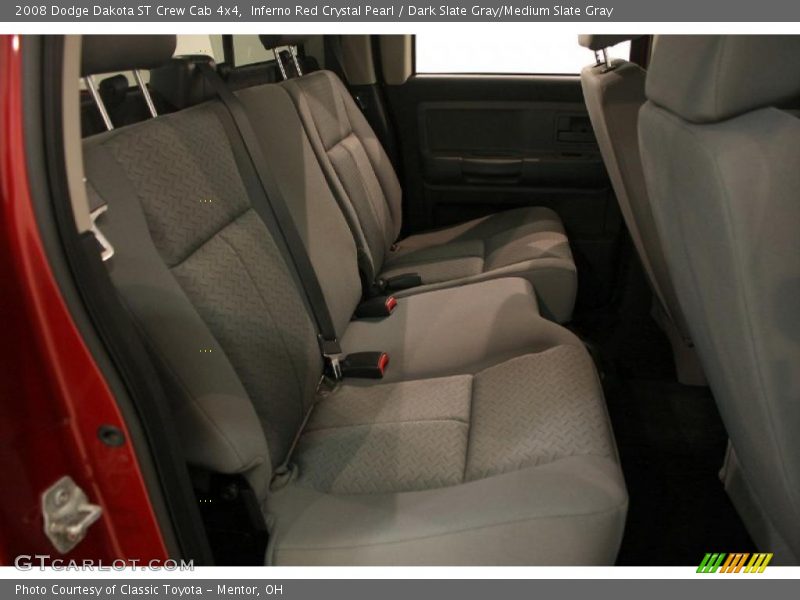 Inferno Red Crystal Pearl / Dark Slate Gray/Medium Slate Gray 2008 Dodge Dakota ST Crew Cab 4x4