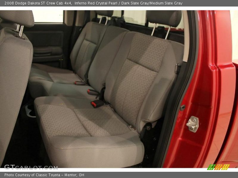 Inferno Red Crystal Pearl / Dark Slate Gray/Medium Slate Gray 2008 Dodge Dakota ST Crew Cab 4x4