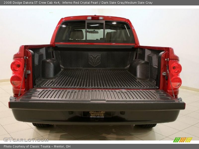 Inferno Red Crystal Pearl / Dark Slate Gray/Medium Slate Gray 2008 Dodge Dakota ST Crew Cab 4x4