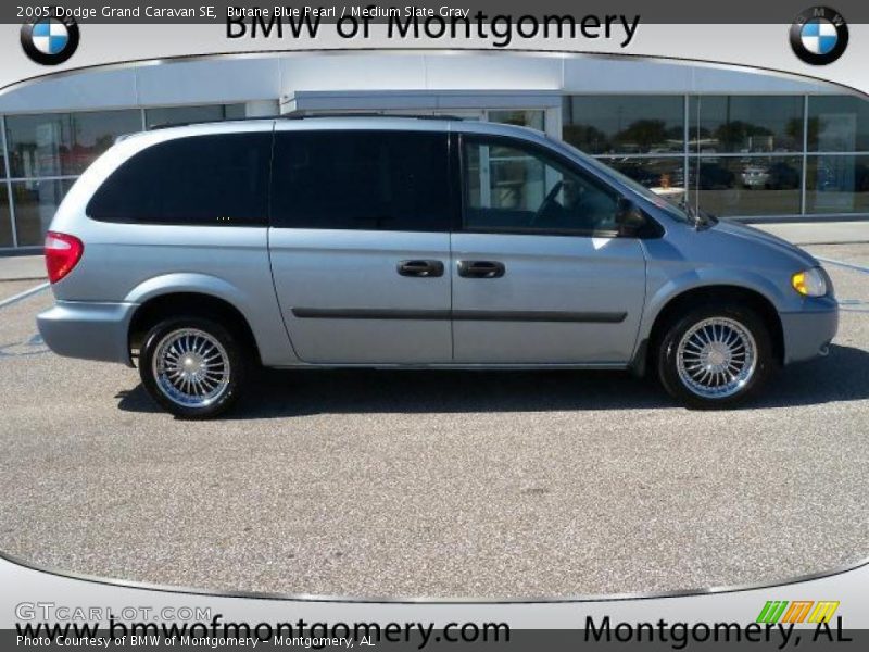 Butane Blue Pearl / Medium Slate Gray 2005 Dodge Grand Caravan SE
