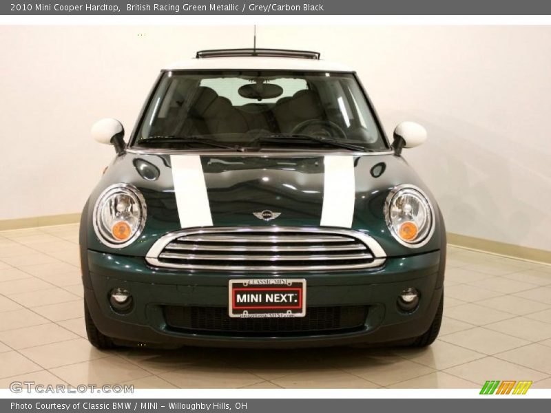 British Racing Green Metallic / Grey/Carbon Black 2010 Mini Cooper Hardtop