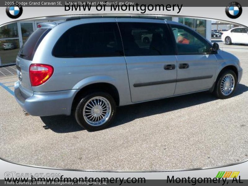 Butane Blue Pearl / Medium Slate Gray 2005 Dodge Grand Caravan SE