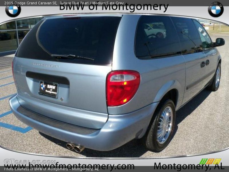 Butane Blue Pearl / Medium Slate Gray 2005 Dodge Grand Caravan SE