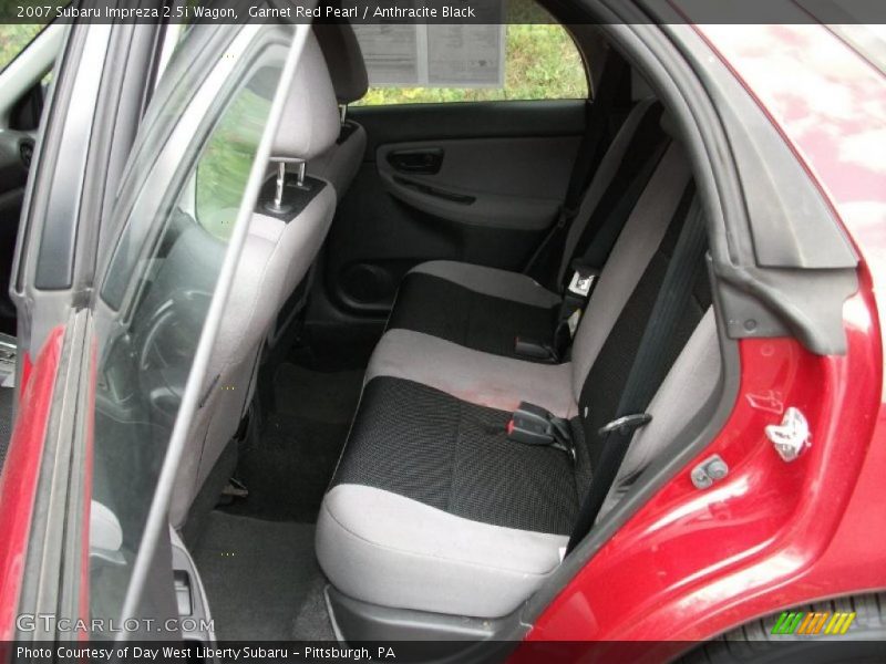 Garnet Red Pearl / Anthracite Black 2007 Subaru Impreza 2.5i Wagon