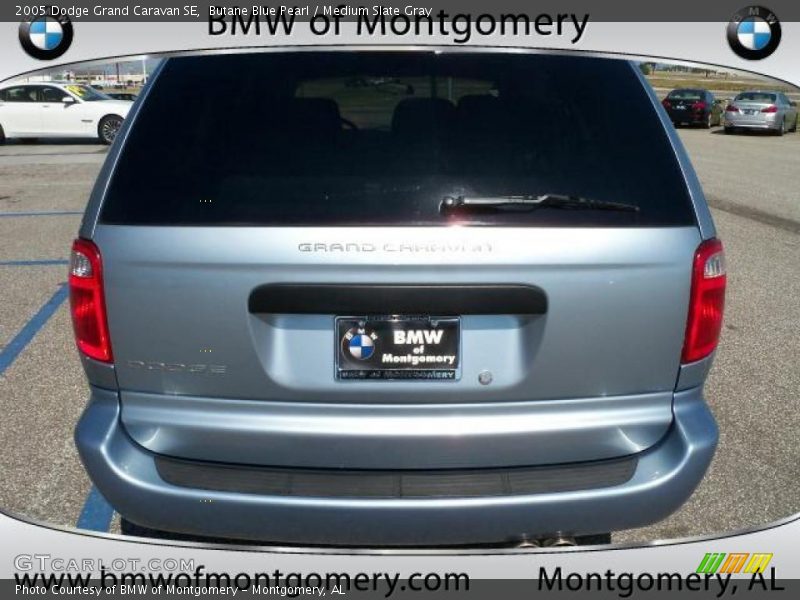 Butane Blue Pearl / Medium Slate Gray 2005 Dodge Grand Caravan SE