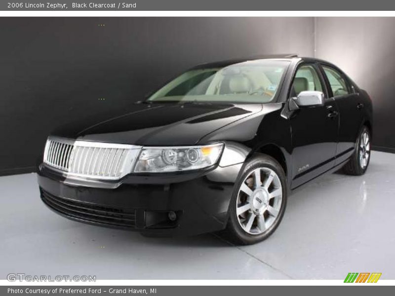 Black Clearcoat / Sand 2006 Lincoln Zephyr