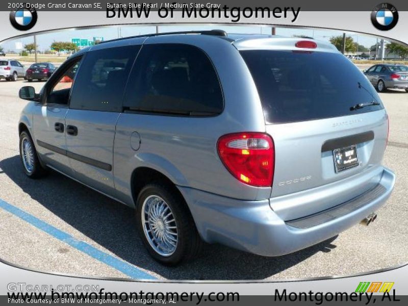Butane Blue Pearl / Medium Slate Gray 2005 Dodge Grand Caravan SE