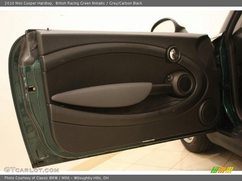 British Racing Green Metallic / Grey/Carbon Black 2010 Mini Cooper Hardtop