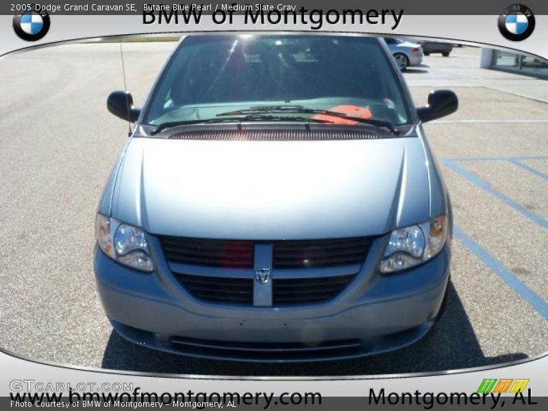 Butane Blue Pearl / Medium Slate Gray 2005 Dodge Grand Caravan SE