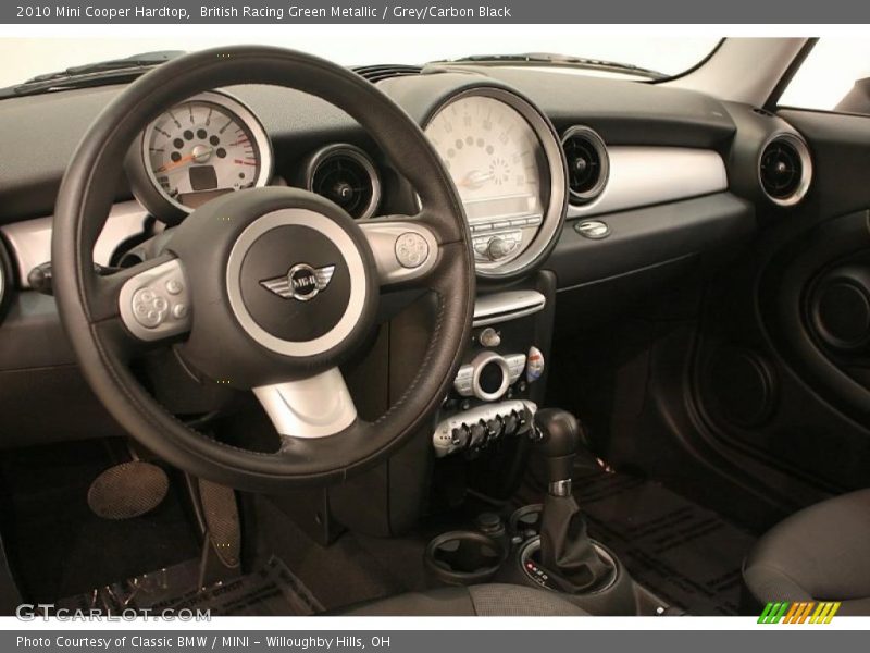 British Racing Green Metallic / Grey/Carbon Black 2010 Mini Cooper Hardtop