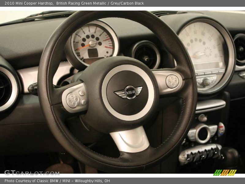 British Racing Green Metallic / Grey/Carbon Black 2010 Mini Cooper Hardtop
