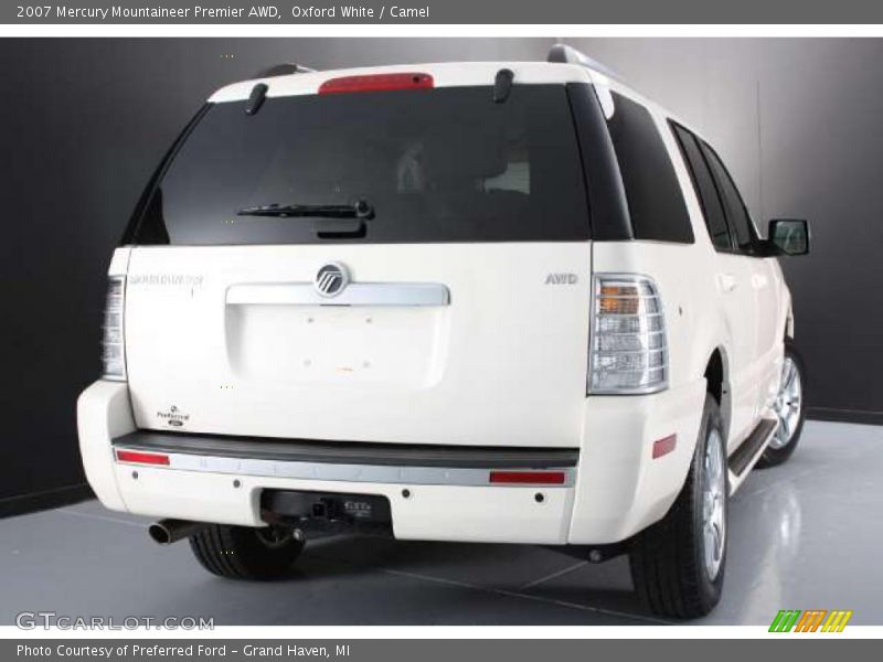Oxford White / Camel 2007 Mercury Mountaineer Premier AWD