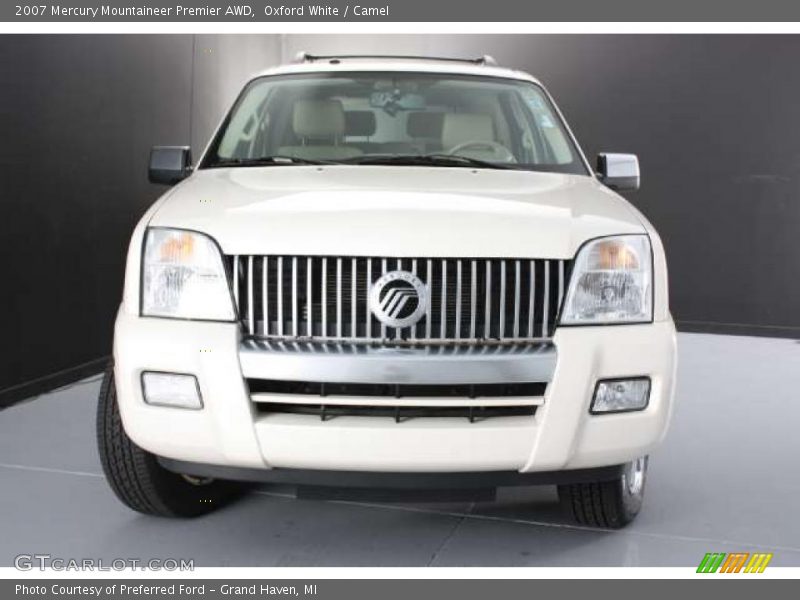 Oxford White / Camel 2007 Mercury Mountaineer Premier AWD