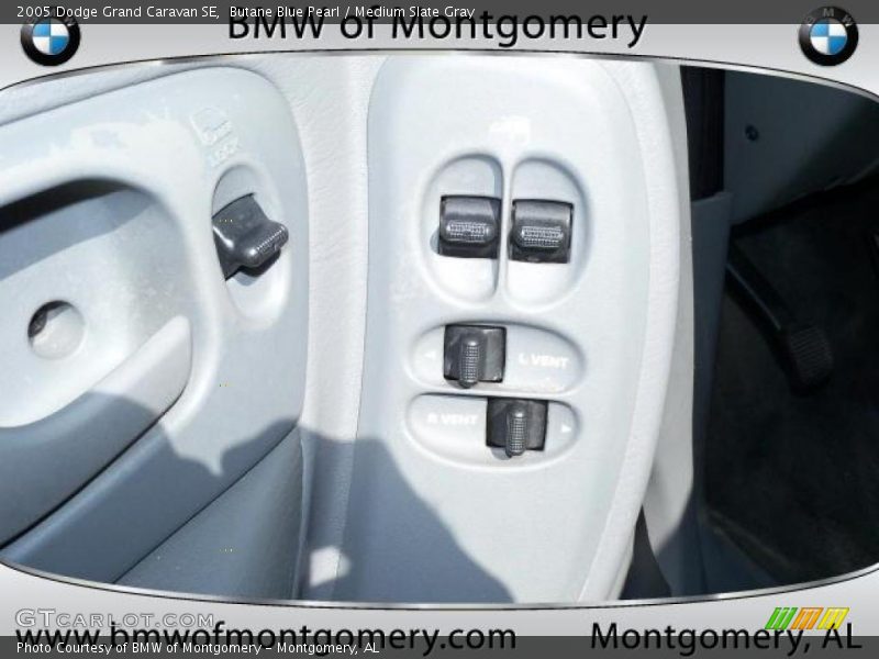 Butane Blue Pearl / Medium Slate Gray 2005 Dodge Grand Caravan SE