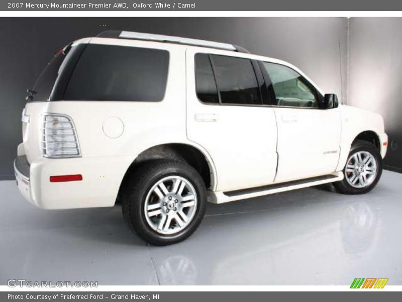 Oxford White / Camel 2007 Mercury Mountaineer Premier AWD