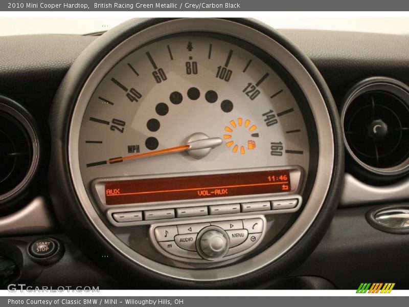 British Racing Green Metallic / Grey/Carbon Black 2010 Mini Cooper Hardtop