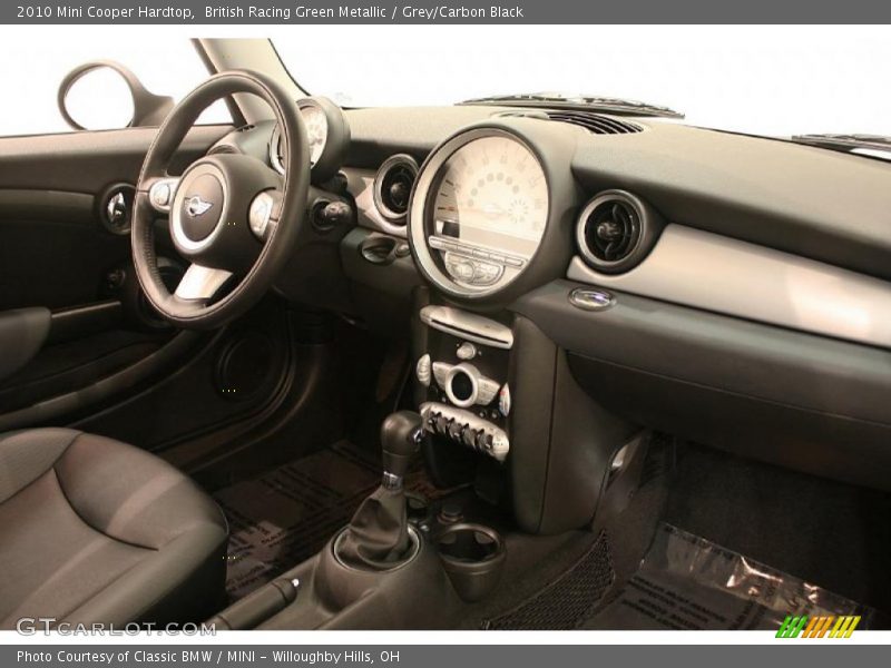 British Racing Green Metallic / Grey/Carbon Black 2010 Mini Cooper Hardtop