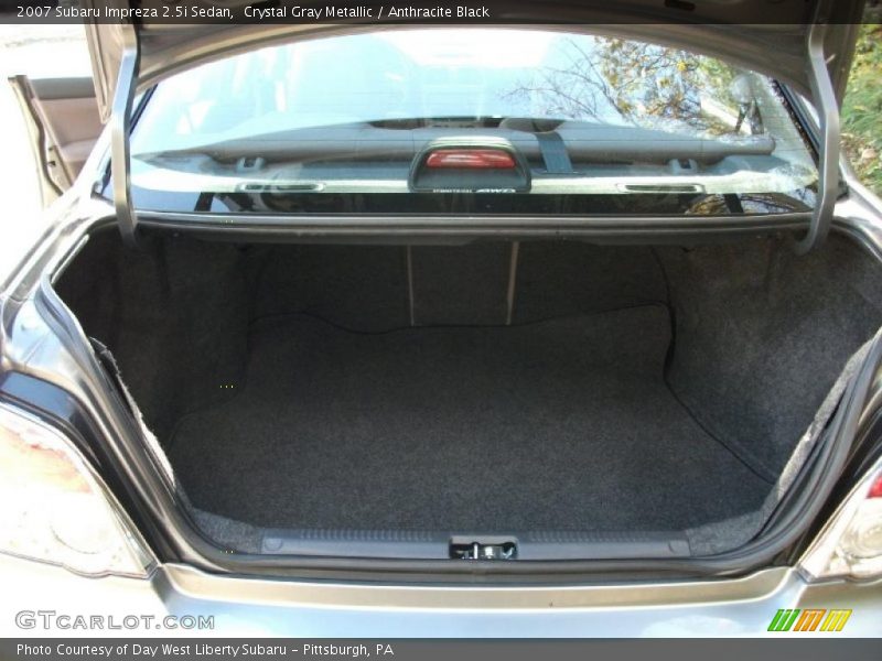 Crystal Gray Metallic / Anthracite Black 2007 Subaru Impreza 2.5i Sedan