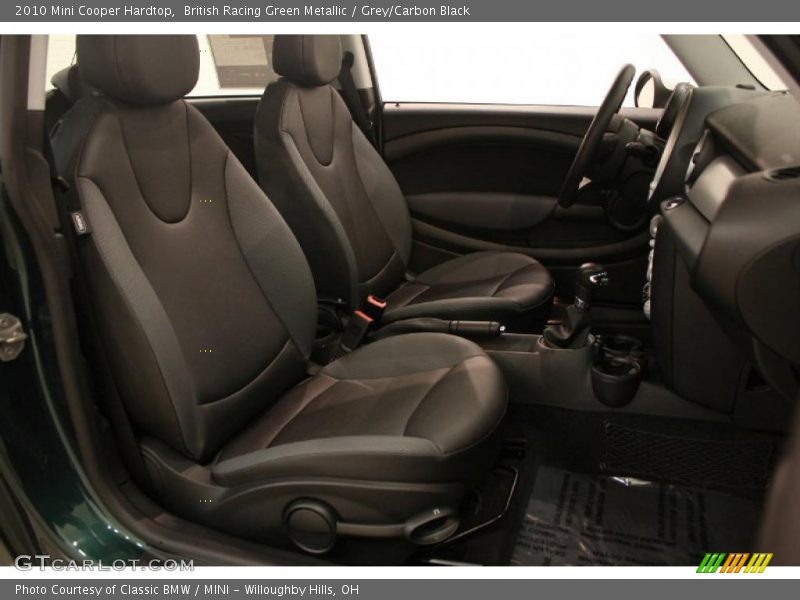 British Racing Green Metallic / Grey/Carbon Black 2010 Mini Cooper Hardtop