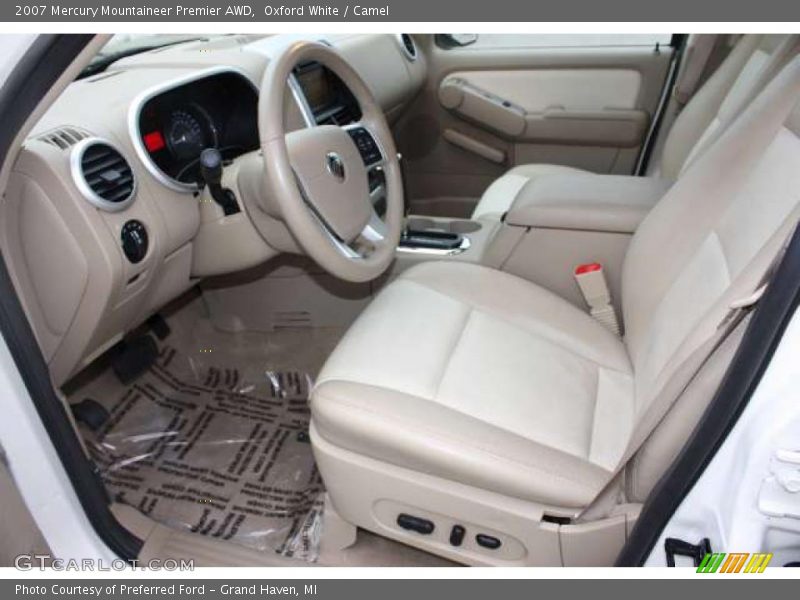  2007 Mountaineer Premier AWD Camel Interior