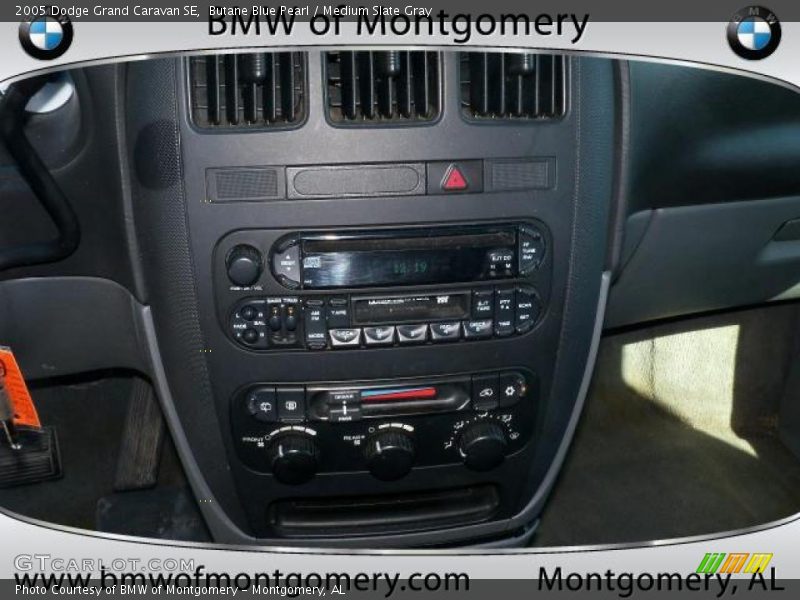 Butane Blue Pearl / Medium Slate Gray 2005 Dodge Grand Caravan SE