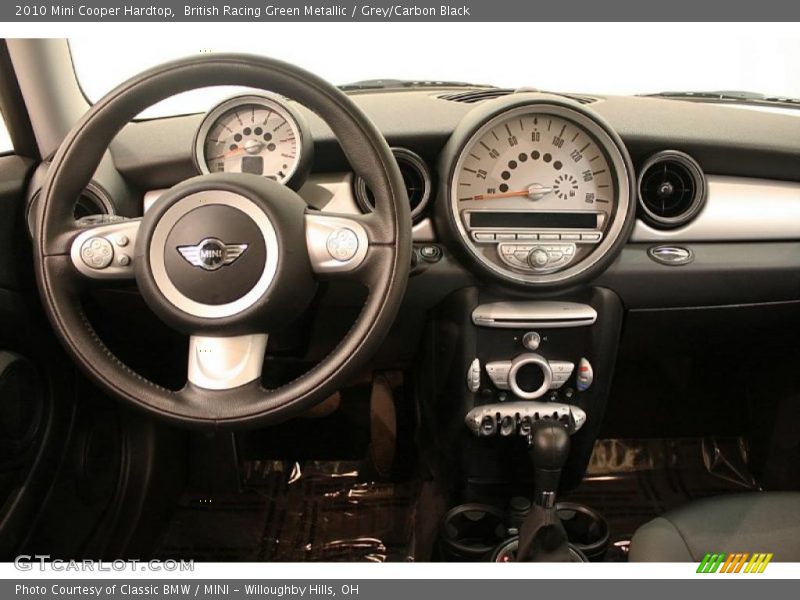 British Racing Green Metallic / Grey/Carbon Black 2010 Mini Cooper Hardtop