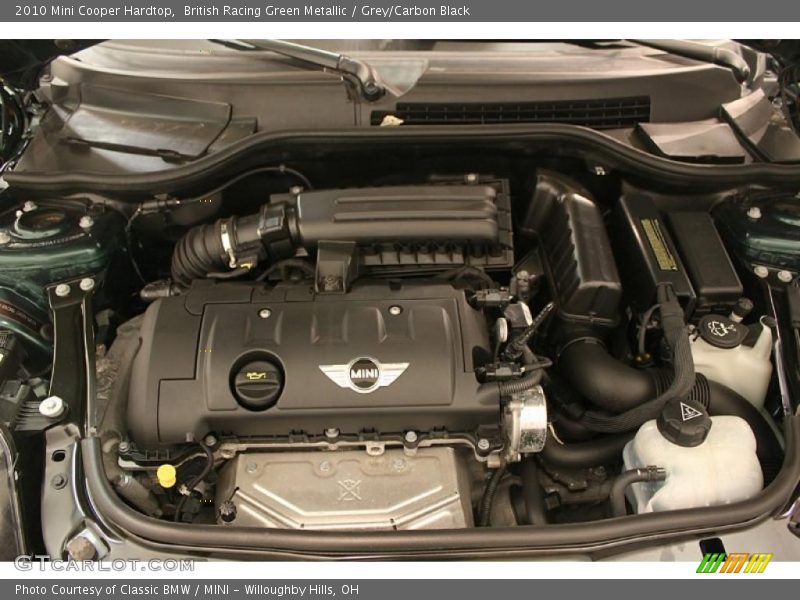 British Racing Green Metallic / Grey/Carbon Black 2010 Mini Cooper Hardtop